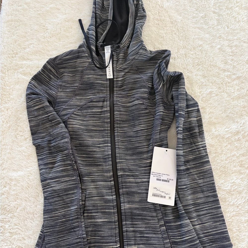 Lululemon hooded define jacket NWT